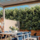 stylish ways to outsmart the sun in a modern outdoor space