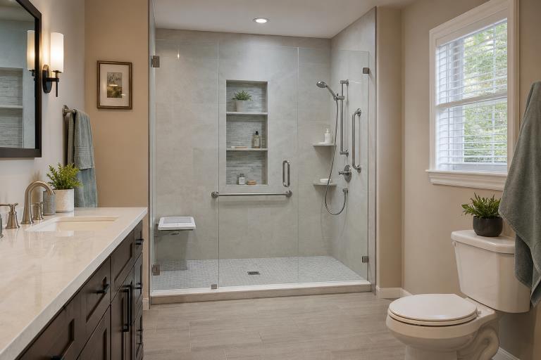 7 Best Tub to Shower Conversion Companies For Safer Easier Care Bathrooms