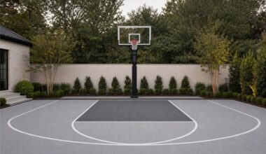 How To Plan A Backyard Basketball Court For Safe Enjoyable Play