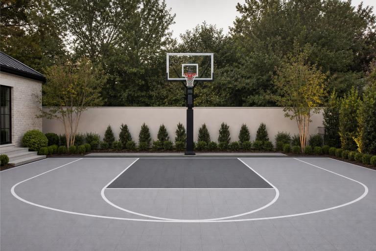 How To Plan A Backyard Basketball Court For Safe Enjoyable Play