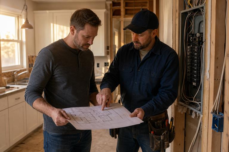 How To Plan Electrical Work Before A Home Remodel