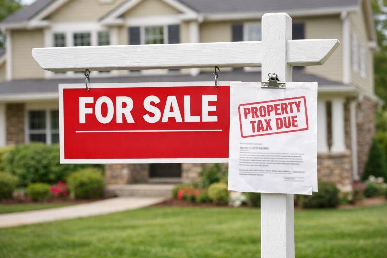 How to Sell a Home with Unpaid Property