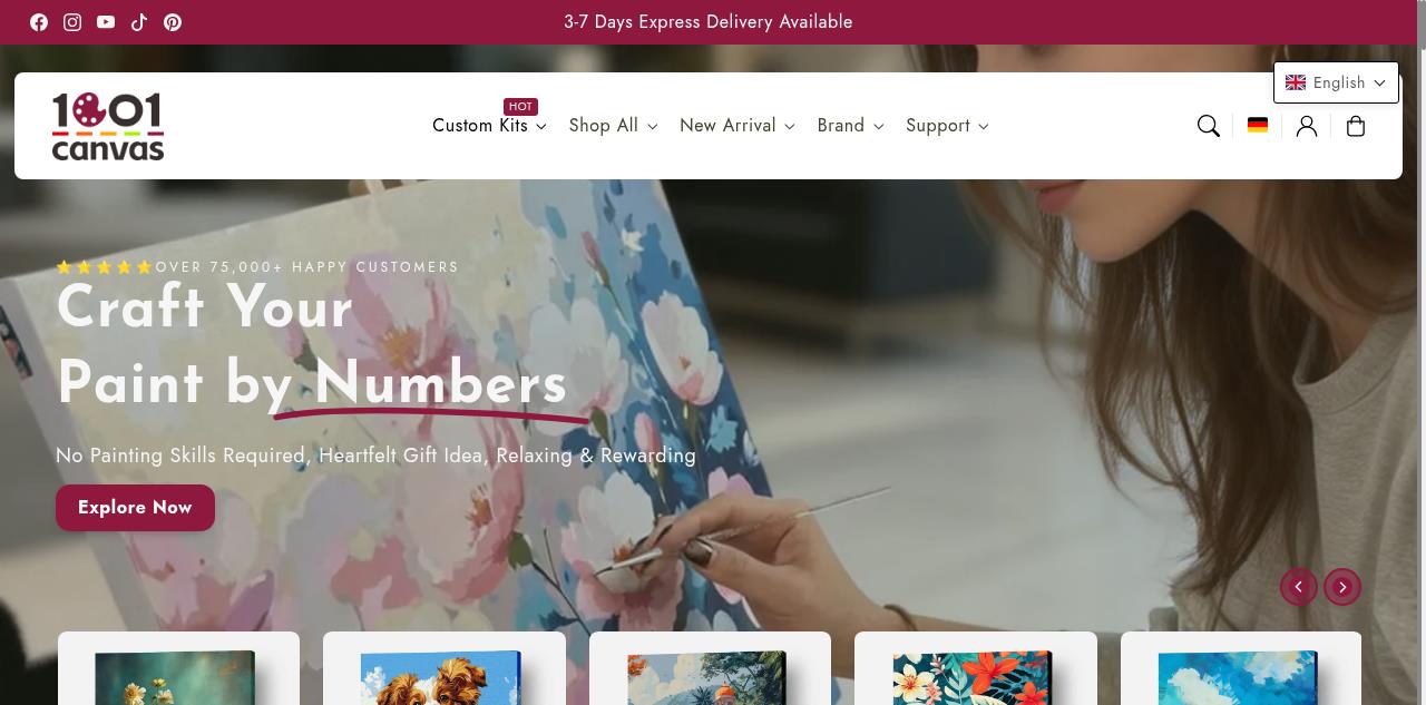 Top 5 Paint-by-Numbers & Custom Art Kit Companies in 2026 6 Top 5 Paint by Numbers Custom Art Kit Companies i