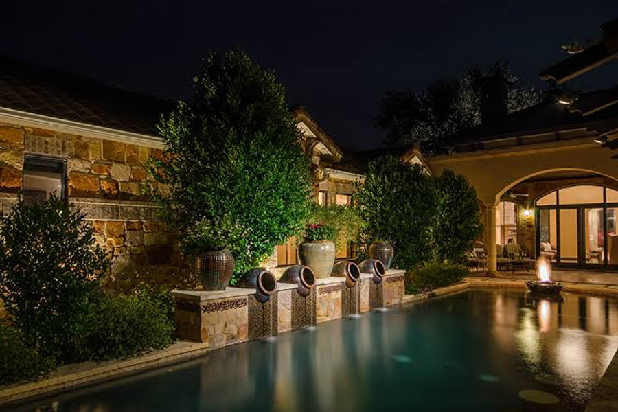 Design Outdoor Lighting From the View Inside the House