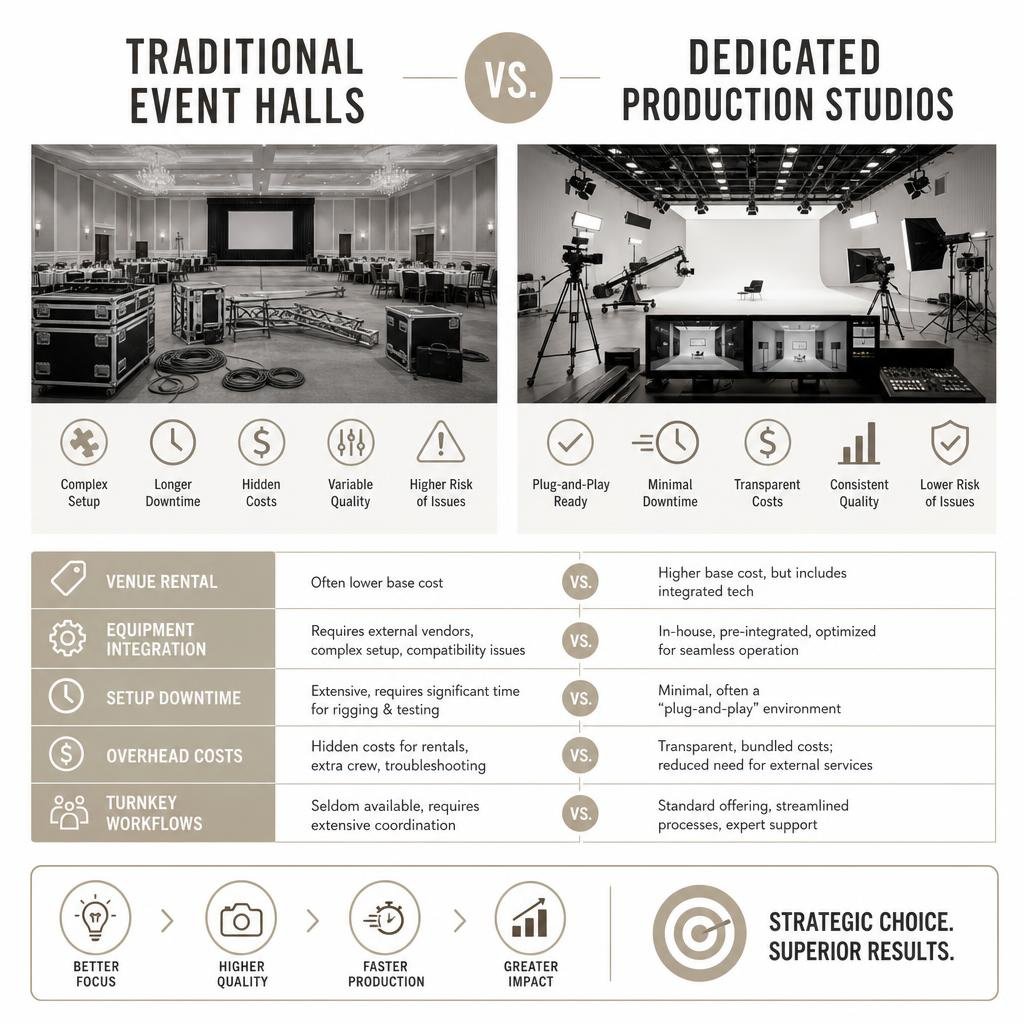Hosting Unforgettable Events in Premium Production Sp