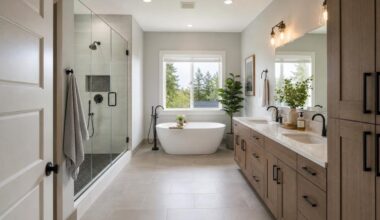 How Solid Construction Design Solves Sacramento Bathroom Safety Space and Efficiency Problems