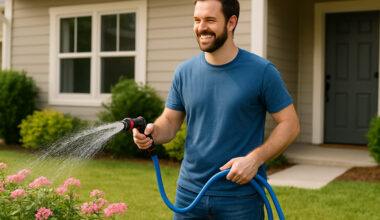 How a High Grade Water Hose Simplifies Outdoor Home Maintenance