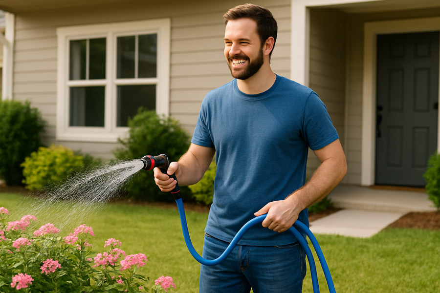 How a High Grade Water Hose Simplifies Outdoor Home Maintenance