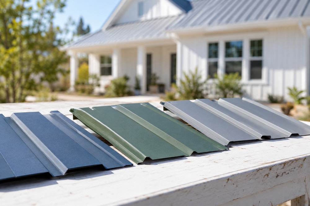 Choosing the Right Metal Roof Finish and Color for Long Term Appearance and Performance