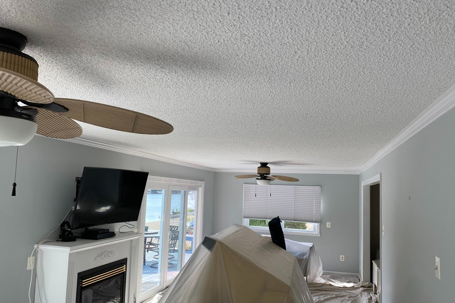 From Dated Texture to Modern Finish Why Popcorn Ceiling Removal Matters in Condo Renovations